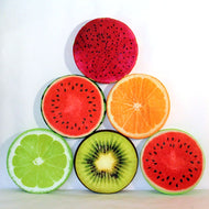 30cm 3D Fruit  Seat Cushion Round Pillow Home Decor Novelty  Sofa Throw